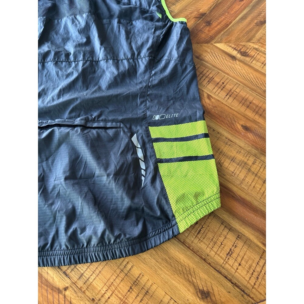 Pearl Izumi Elite Barrier Vest NWT Men’s Medium Black Hi Vis Cycling Wind Vest - Picture 10 of 11